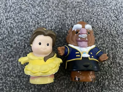 Buy Beauty & The Beast Disney Belle + Beast Figure Fisher Price Little People • 8£