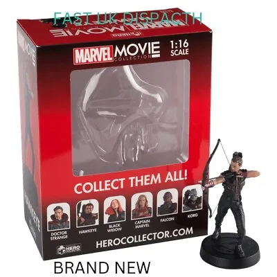 Buy Marvel Avengers Movie Collection 1:16 Scale HAWKEYE Figurine Model Eaglemoss NEW • 24.99£