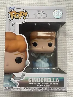 Buy Funko POP! Disney Cinderella Disney 100th Anniversary #1318 Vinyl Figure New • 15.99£