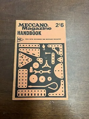 Buy Vintage Meccano Magazine Handbook From 1968, Ex Condition • 7.50£