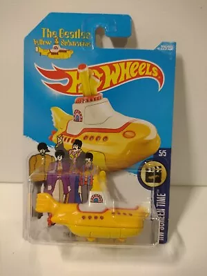 Buy Hot Wheels The Beatles Yellow Submarine BNIP Sealed New Toy Car Mattel Tall Card • 4.99£