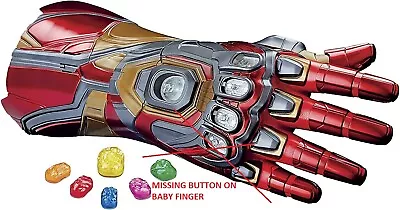 Buy Avengers Iron Man Nano Gauntlet Articulated Electronic Fist With Lights & Sounds • 47.59£