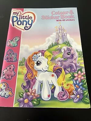 Buy Vintage My Little Pony Colour And Sticker Book • 5£