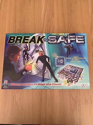 Buy Break The Safe Board Game - Mattel 2003 -100% Complete - Tested And Working • 26.51£