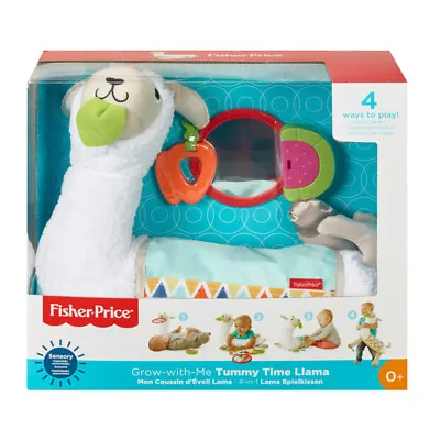 Buy Fisher-Price Grow With Me Tummy Time Llama • 43.89£