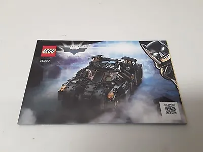 Buy Lego !! Instructions Only !! For Batman 76239 Batmobile Tumbler • 2.99£