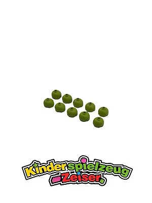 Buy LEGO 10 X Round Stone Dome Lime Green Lime Brick Round 2x2 Dome Top Open 553b • 3.08£