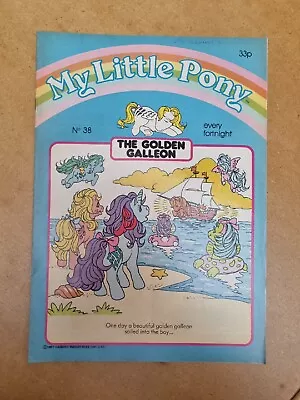 Buy Vintage UK My Little Pony G1 Comic Magazine Hasbro 1987 Issue 38 • 2.99£