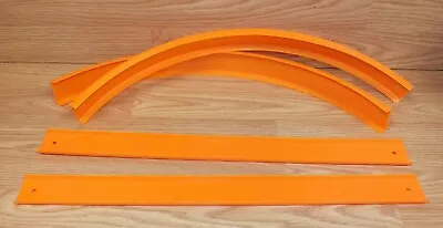 Buy Orange Replacement Tracks FOR Hot Wheels Super Loop Chase Race Wall Track  • 14.25£