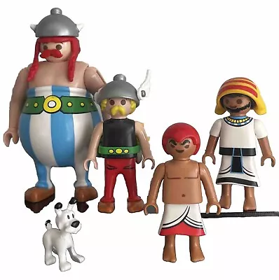 Buy Playmobil Obelix , Asterix , Dogmatix  & 2 Small Egyptians 💥NEW FROM SETS💥 • 14£