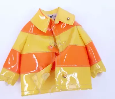 Buy Francie Clam Diggers Rain Jacket Mattel #1258 Barbie Vintage Orange Yellow • 20.07£