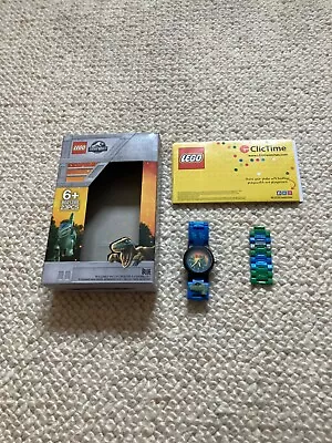 Buy LEGO Jurassic World Kids Watch Blue 8021285 Age 6+ • 15£