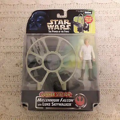 Buy Kenner Star Wars Millennium Falcon Gunner Station & Luke Skywalker Action Figure • 18.50£