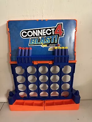 Buy Connect 4 Hasbro Blast Powered By Nerf 8+ 2 Player Game USED. NO PACKAGING. • 9.75£
