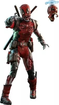 Buy Hot Toys Comic Masterpiece Marvel Zombies Zombie Deadpool Action Figure Red Gift • 263.94£