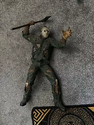 Buy Jason Voorhees Friday The 13th VII The New Blood 18 Inch NECA Action Figure • 90£