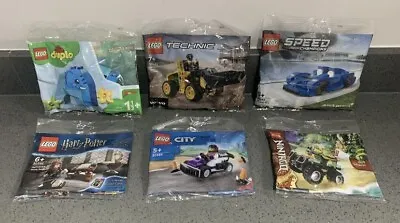 Buy LEGO Polybags X6. Harry Potter Speed Champ Technic City Duplo Ninjago Sealed✅ • 21.75£