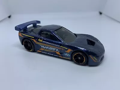 Buy Hot Wheels - Chevrolet Corvette C6.R - Diecast Collectible - 1:64 - USED (2) • 2.25£