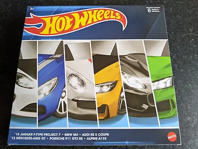 Buy Hot Wheels Car Culture Euro Box Set: A110,911,BMW M4,Merc GT, Jag Project 7,RS5 • 21.99£