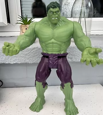 Buy Marvel Hasbro Avengers 12  Incredible Hulk Titan Hero Series Toy Figure 2013 • 10£