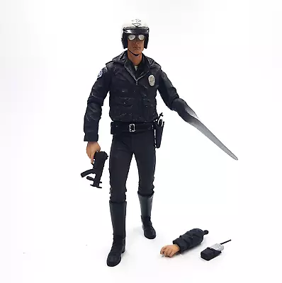 Buy Terminator 2 Judgment Day T-1000 Motorcycle Cop | 18cm Figure NECA 2011 VERY GOOD • 51.48£