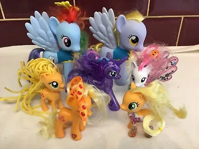 Buy My Little Pony Hasbro Mixed Size Figure Bundle 7 X Figures • 25£