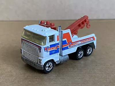 Buy Vintage Hot Wheels Towing Wrecker Truck, 1981, Die Cast, Rare, White, Good Cond. • 10£
