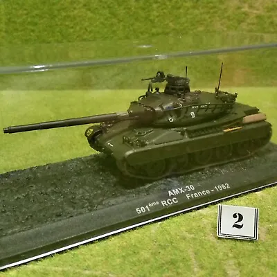 Buy 8) DeAgostini 1/72 Combat Tanks. AMX-30 (1982) #2 (Gun Badly Fitted) • 6.95£