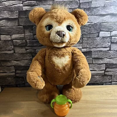 Buy Hasbro FurReal Friends Cubby The Curious Bear Interactive Plush Toy Excellent • 49.99£
