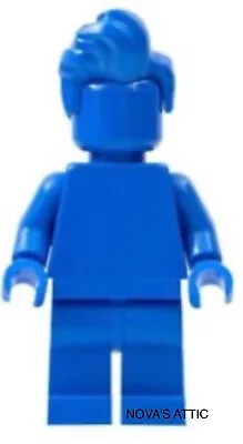 Buy LEGO (Monochrome) Blue Minifigure From 40516 Everyone Is Awesome LGBTQ + Pride • 6.99£