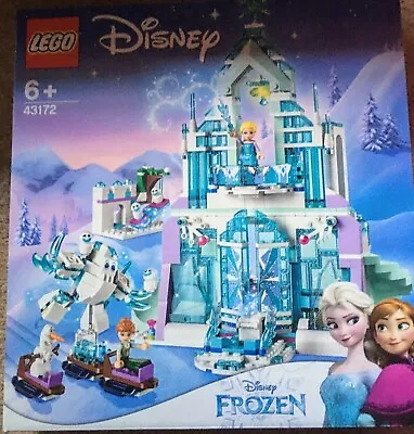 Buy Lego Disney Frozen Elsa's Magical Ice Palace 43172 • 90£