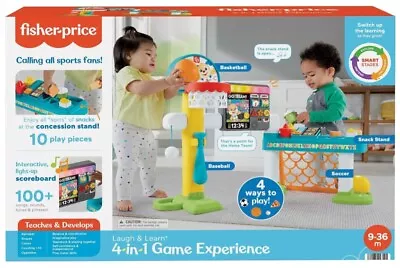 Buy Fisher-Price Laugh & Learn 4-in-1 Game Experience Kid's Play Center With Songs • 39.99£