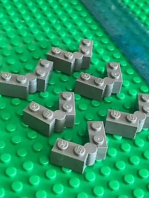 Buy Lego 6 X Dark Grey 2 X 2 Swivel Hinge Bricks / Articulated Hinged Railway Gate • 1.79£
