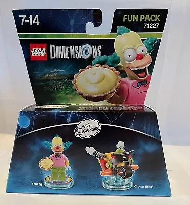 Buy LEGO Dimensions The Simpsons 71227 Krusty & Clown Bike Minifigures • 12£