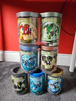 Buy Bionicle Set Of 7 - Lehvak, Gahlok, Kohrak, Pahrak, Tahnok, Nuhvok & Gahlok-Kal • 30£