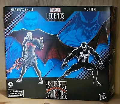 Buy Hasbro Marvel Legends King In Black Venom Knull 6  Scale Action Figure 2-Pack • 55£