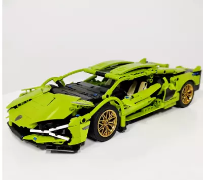 Buy Lamborghini Sian  Building Blocks Technical Car 1280 Pcs No Box • 12.99£