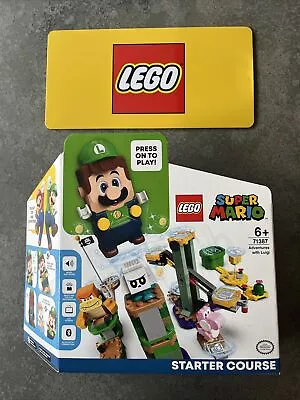 Buy LEGO 71387 Super Mario Adventures With Luigi Starter Course. Brand New & Sealed. • 43.95£