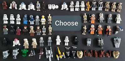 Buy Lego Star Wars Minifigures And Parts - Choose • 3.99£