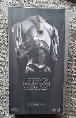 Buy Hot Toys Star Wars Super Battle Droid 1:6 Figure MMS682 Attack Of The Clones • 239.99£
