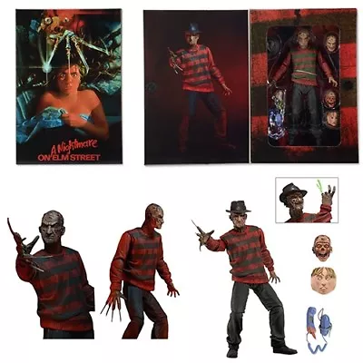 Buy NECA Ultimate Freddy Krueger (Nightmare On Elm St) 7  Figure (2018 Re-release) • 44.95£