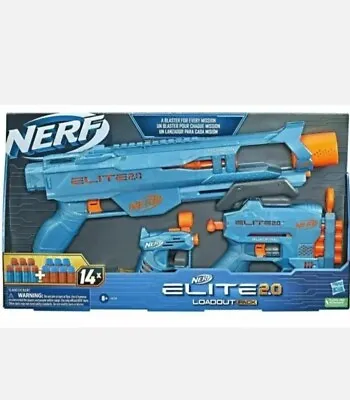 Buy Nerf ELITE 2.0 Loadout 3 Gun Blaster Pack 14 Darts Technician Quadfire. FREE P&P • 18.90£