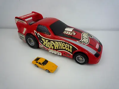 Buy Vintage Mattel Hot Wheels Dragster / Funny Car Storage Case & 1 Car • 19.99£