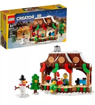 Buy Lego Creator Winter Market Stall 40602 NEW & SEALED • 8.95£
