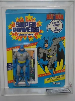 Buy Vintage Batman Superpowers Mint Unopened And Graded Palitoy Issue Kenner • 995£