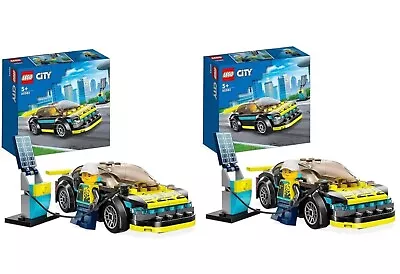 Buy X2 LEGO CITY 60383 Electric Sports Car NEW/SEALED • 17.95£