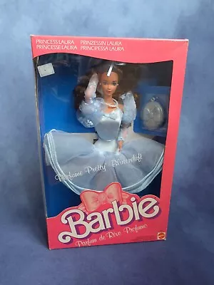Buy ♡ BARBIE ♡ Perfume Pretty Princess Laura / Whitney ♡ NRFB In Original Packaging ♡ 1987 #4557 • 256.94£