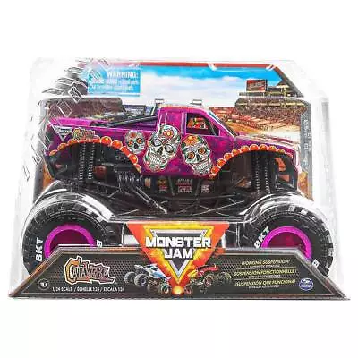 Buy Monster Jam 1:24 - Series 19 - Calavera Diecast Monster Truck Action Figure Toy • 13.99£