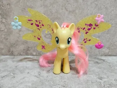 Buy My Little Pony Cutie Mark Magic Fluttershy Charm Wings Brushable • 6.99£