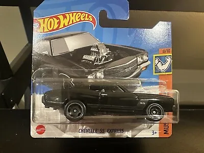 Buy Hot Wheels Chevelle SS Express. Black. Muscle Mania 2022 8/10 243/250. Brand New • 5.25£